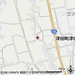 香川県さぬき市津田町津田2599-2周辺の地図