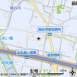 香川県高松市前田西町75周辺の地図