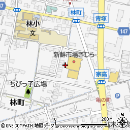 〒761-0301 香川県高松市林町の地図