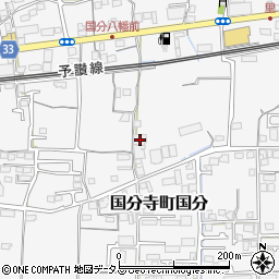 香川県高松市国分寺町国分445周辺の地図