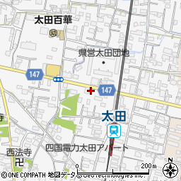 香川県高松市太田上町752-4周辺の地図