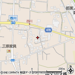 兵庫県南あわじ市榎列西川180周辺の地図