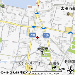 香川県高松市太田上町971-5周辺の地図