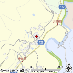和歌山県紀の川市上丹生谷724周辺の地図