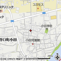 和歌山県橋本市高野口町小田306周辺の地図