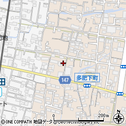 香川県高松市太田下町1389-10周辺の地図