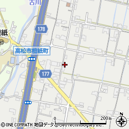 香川県高松市檀紙町781-2周辺の地図