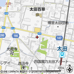 香川県高松市太田上町874周辺の地図