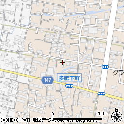 香川県高松市多肥下町15-9周辺の地図