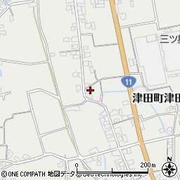 香川県さぬき市津田町津田2892-1周辺の地図