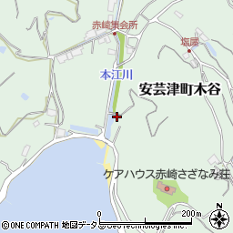 広島県東広島市安芸津町木谷4641周辺の地図