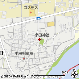 和歌山県橋本市高野口町小田83周辺の地図