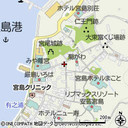 広島県廿日市市宮島町808周辺の地図