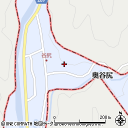 広島県大竹市栗谷町奥谷尻58周辺の地図