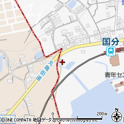 香川県高松市国分寺町国分1031周辺の地図