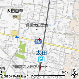 香川県高松市太田上町757周辺の地図