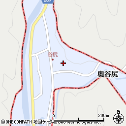 広島県大竹市栗谷町奥谷尻95周辺の地図