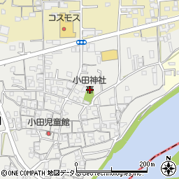 小田神社周辺の地図