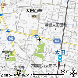 香川県高松市太田上町866周辺の地図