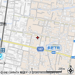 香川県高松市太田下町1389周辺の地図
