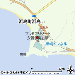 夕雅伊勢志摩周辺の地図