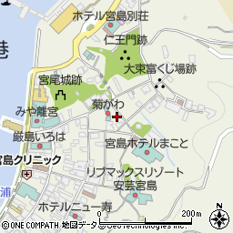 広島県廿日市市宮島町694周辺の地図