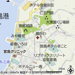 広島県廿日市市宮島町800周辺の地図