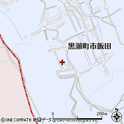 広島県東広島市黒瀬町市飯田873-17周辺の地図