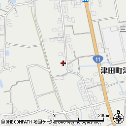香川県さぬき市津田町津田2601周辺の地図