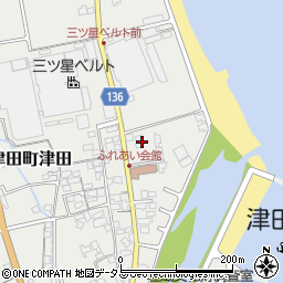 香川県さぬき市津田町津田2571-145周辺の地図
