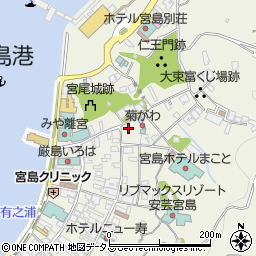 広島県廿日市市宮島町802-1周辺の地図