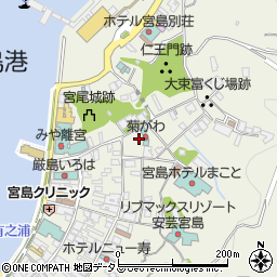 広島県廿日市市宮島町伊勢町周辺の地図