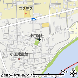 和歌山県橋本市高野口町小田74周辺の地図