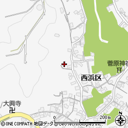 広島県尾道市因島田熊町西浜区2731-1周辺の地図
