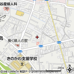 和歌山県橋本市高野口町向島43周辺の地図
