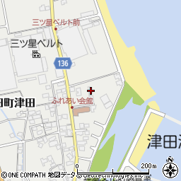 香川県さぬき市津田町津田2571-205周辺の地図