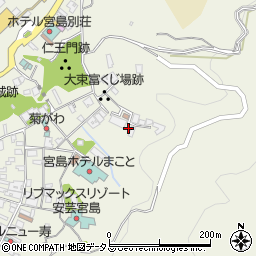 広島県廿日市市宮島町747-7周辺の地図