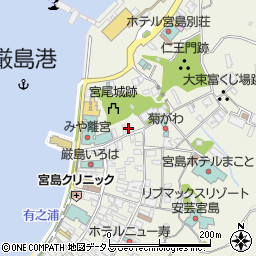 広島県廿日市市宮島町816周辺の地図
