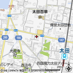 香川県高松市太田上町876周辺の地図