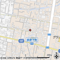 香川県高松市太田下町1402周辺の地図