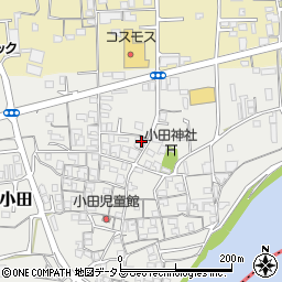 和歌山県橋本市高野口町小田279周辺の地図