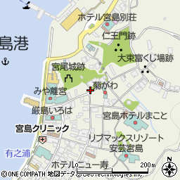 広島県廿日市市宮島町806周辺の地図