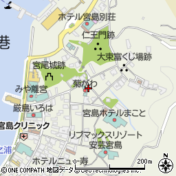 広島県廿日市市宮島町伊勢町791-4周辺の地図