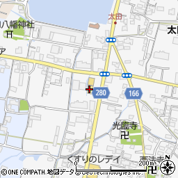 ファミリーマート高松太田上町店周辺の地図