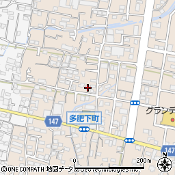 香川県高松市太田下町1403-1周辺の地図