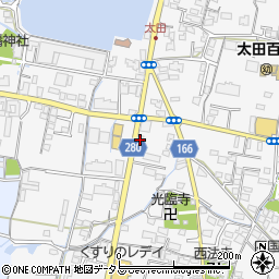 岡田輪業周辺の地図