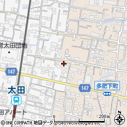 香川県高松市太田下町1380周辺の地図