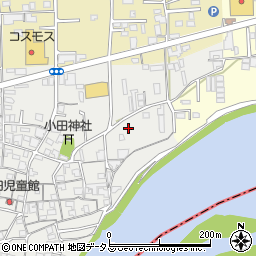 和歌山県橋本市高野口町小田22周辺の地図