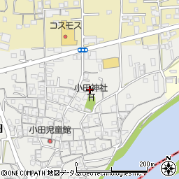 和歌山県橋本市高野口町小田80周辺の地図