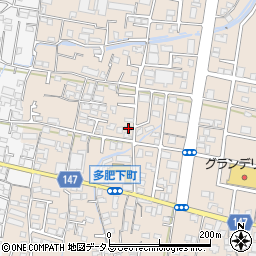 香川県高松市太田下町1403周辺の地図